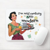 世紀中葉とモダンユーモアのある マウスパッド (マウス)