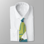 世紀中葉の丸形のモダン長方形 ネクタイ (タイ)