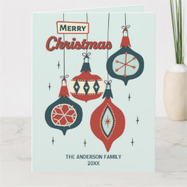 世紀中葉の原子クリスマス カード