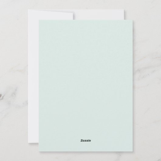 世紀中葉の原子クリスマス シーズンカード (裏面)