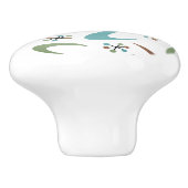 世紀中葉の原子セラミックノブ セラミックノブ (側面)