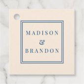 世紀中葉の結婚式花 |クリーム フェイバータグ (正面)