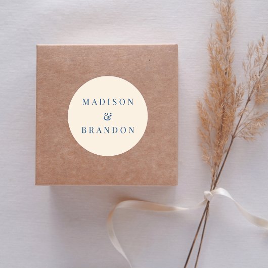 世紀中葉の結婚式花 |クリーム ラウンドシール