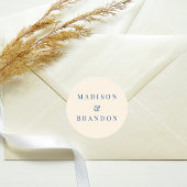 世紀中葉の結婚式花 |クリーム ラウンドシール