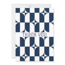 世紀中葉の青と白モダン