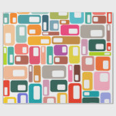 世紀中葉パタモダンーン ラッピングペーパー (フラット)