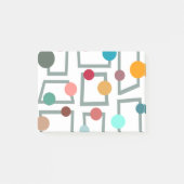 世紀中葉モダン台形と円 ポストイット (正面)