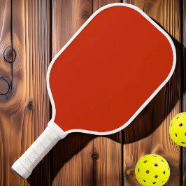 世紀中葉モダン血無地の橙色 ピックルボールラケット