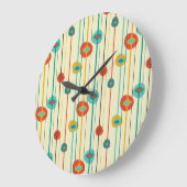 世紀中頃のアクリモダンルの壁掛け時計 ラージ壁時計 (傾斜)