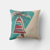 世紀中頃のクリスマスベルモダン クッション (裏面)