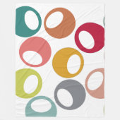 世紀中頃のジャグリングモダン フリースブランケット (正面)