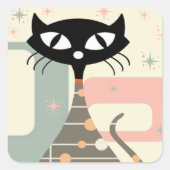 世紀中頃のネコモダン スクエアシール (正面)