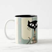 世紀中頃のネコモダン ツートーンマグカップ (左)