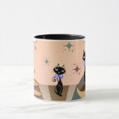 世紀中頃のネコモダン マグカップ (中央)