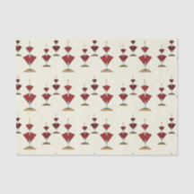 世紀中頃のバレンタモダンイン幾何学赤いハート