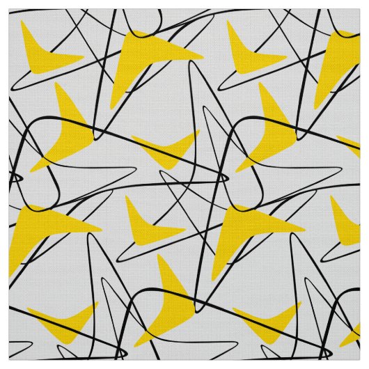 世紀中頃のブーメラン ファブリック (見本)