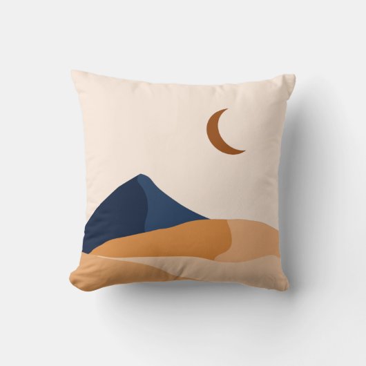 世紀中頃のミニマリストモダン山脈 クッション (正面)