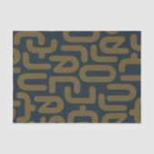 世紀中頃のミニマルモダンリスト幾何エレガント的 薄葉紙 (正面)