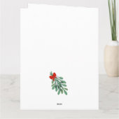 世紀中頃のメロディー：ノールクリスマス合唱団ボーイズ カード (裏面)