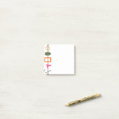 世紀中頃のモダン串 ポストイット (デスク上)