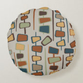 世紀中頃の丸インスパイア枕 ラウンドクッション (裏面)