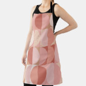 世紀中頃の円：幾何モダンパターン。 エプロン (インサイチュ)