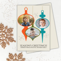 世紀中頃の写真モダンコラージクリスマス