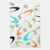 世紀中頃の原子キッチンタオル キッチンタオル (縦)