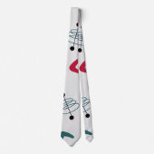 世紀中頃の原子モダンボメラン ネクタイ (正面)