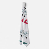 世紀中頃の原子モダンボメラン ネクタイ (裏面)