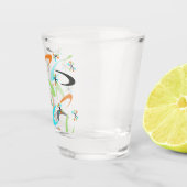 世紀中頃の原子爆弾ガラス ショットグラス (右)