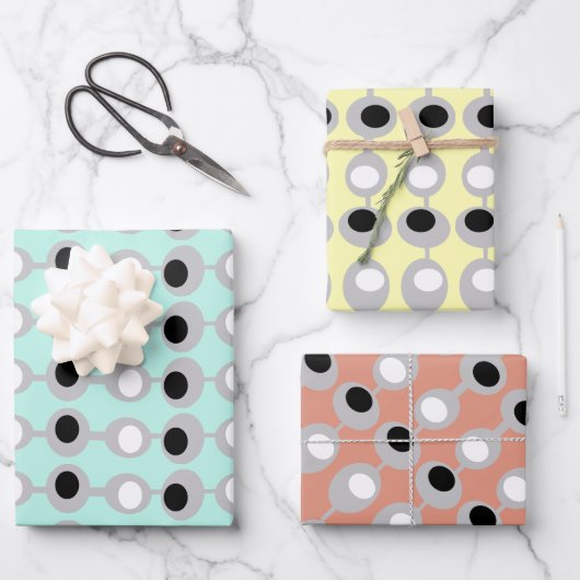 世紀中頃の原子爆弾 ラッピングペーパーシート (正面)