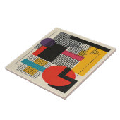 世紀中頃の幾何学熟達度No 6 タイル (側面)