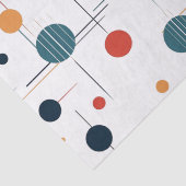 世紀中頃の幾何学的パターン 薄葉紙 (詳細)