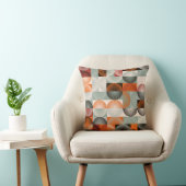 世紀中頃の幾何学的、抽象芸術カラフルパターン。 クッション (椅子)