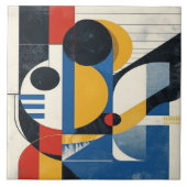 世紀中頃の幾何学習得No 3 タイル (正面)