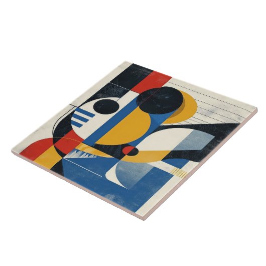 世紀中頃の幾何学習得No 3 タイル (側面)