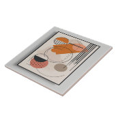 世紀中頃の幾何学習得No 8 タイル (側面)