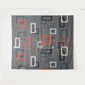 世紀中頃の幾何形状パターン タペストリー (正面(横))