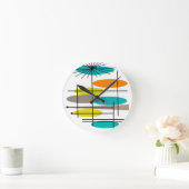 世紀中頃の楕円5 ラウンド壁時計 (ホーム)