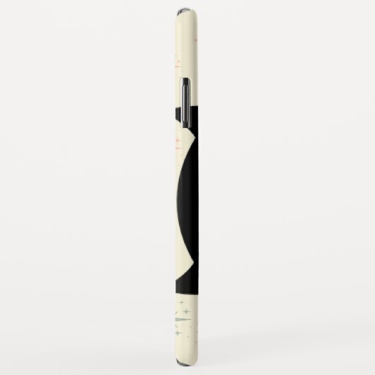 世紀中頃の猫モダン Case-Mate iPhoneケース (裏面/右)