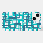 世紀中頃の長方形を開モダンく Case-Mate iPhoneケース (裏面 (横))