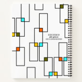 世紀中頃の長方形 ノートブック (裏面)