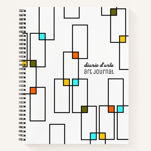 世紀中頃の長方形 ノートブック (正面)