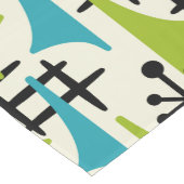 世紀中頃モダンの原子年代 ショートテーブルランナー (コーナー)