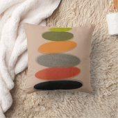 世紀中頃モダンの枕楕円のパターン#69 クッション (ブランケット)