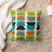 世紀中頃モダン幾何インスパイアデザイン クッション (ブランケット)