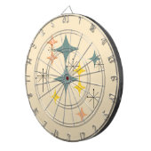 世紀半ばのカスタムなモダンなEamesの原子スターバスト ダーツボード (正面右)