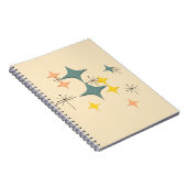 世紀半ばのカスタムなモダンなEamesの原子スターバスト ノートブック (右側)