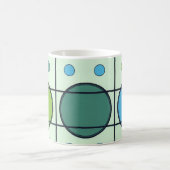 世紀半ばのデザインのコーヒー・マグ コーヒーマグカップ (中央)